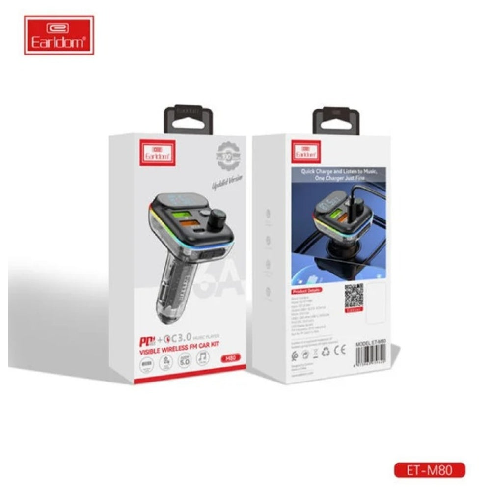جهاز Visible Wireless FM Car Kit للسيارة